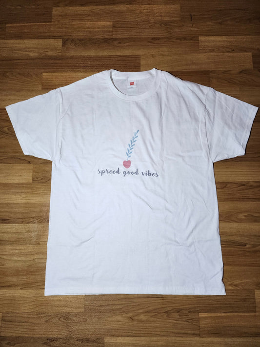 Spread Good Vibes White T-Shirt